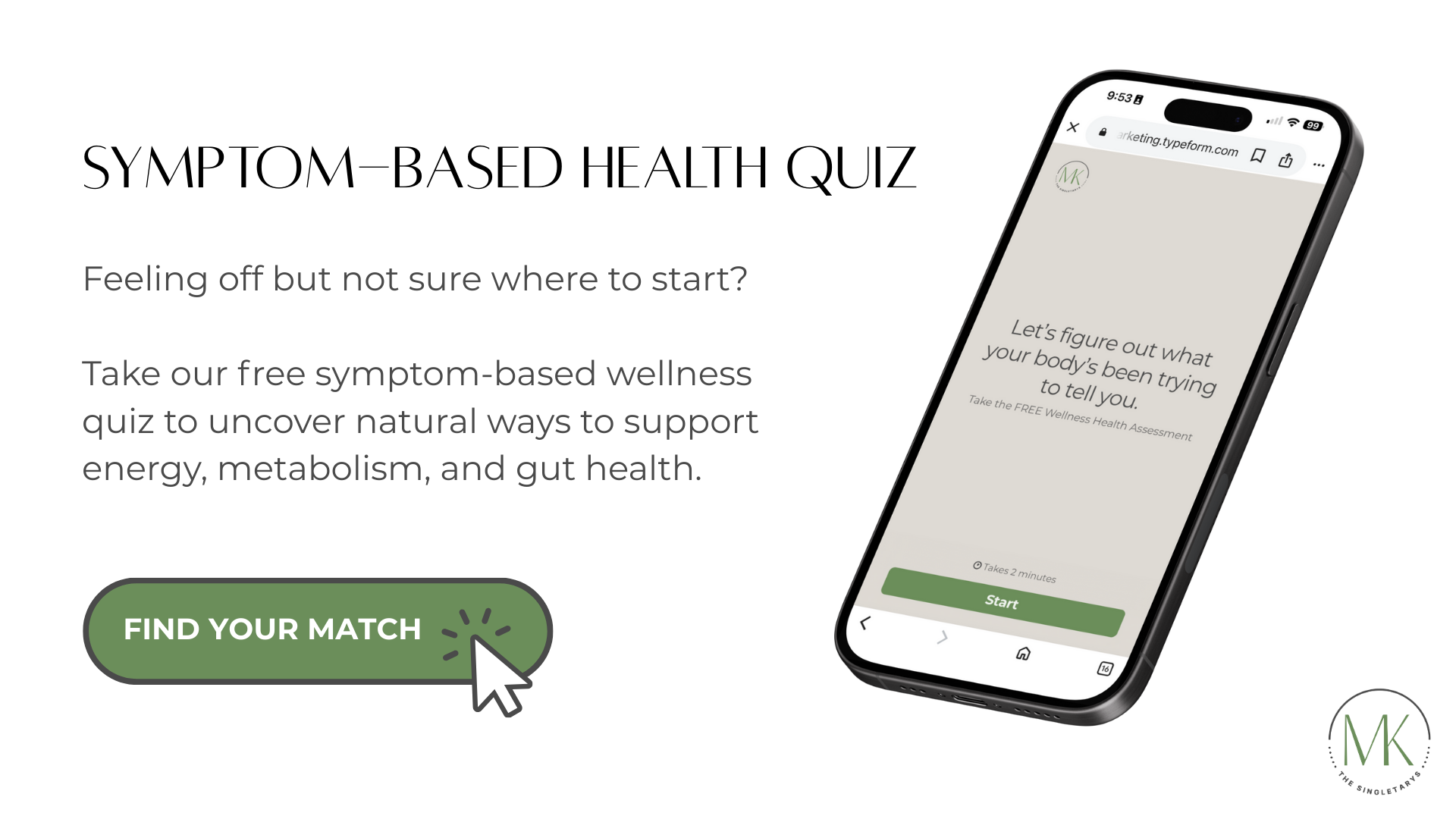 personalized supplement quiz